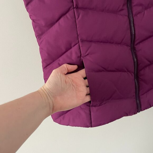 Mountain Warehouse Zip Up Down Filled Outdoor Casual Puffer Vest Purple 8 - Picture 5 of 13